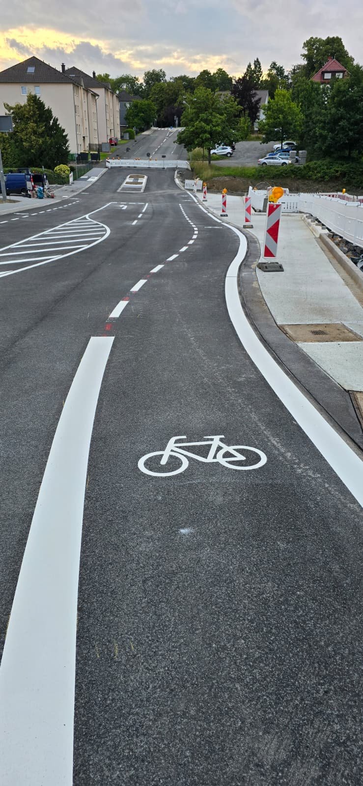 Fahrbahn- und Straßenmarkierung – Projektbild 05