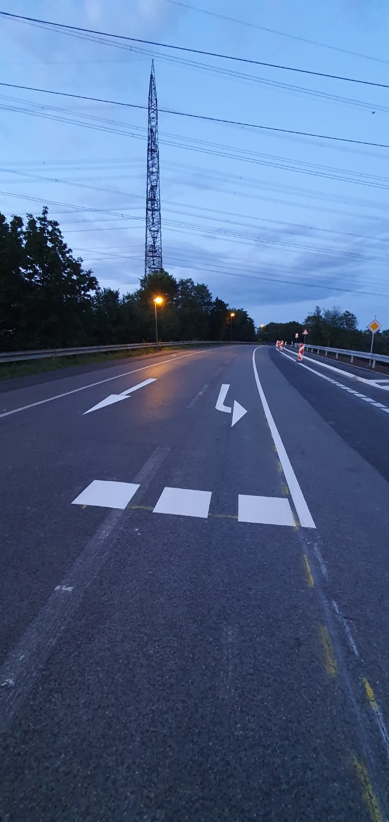 Fahrbahn- und Straßenmarkierung – Projektbild 14
